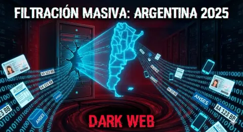 Filtración masiva de datos Argentina 2025.